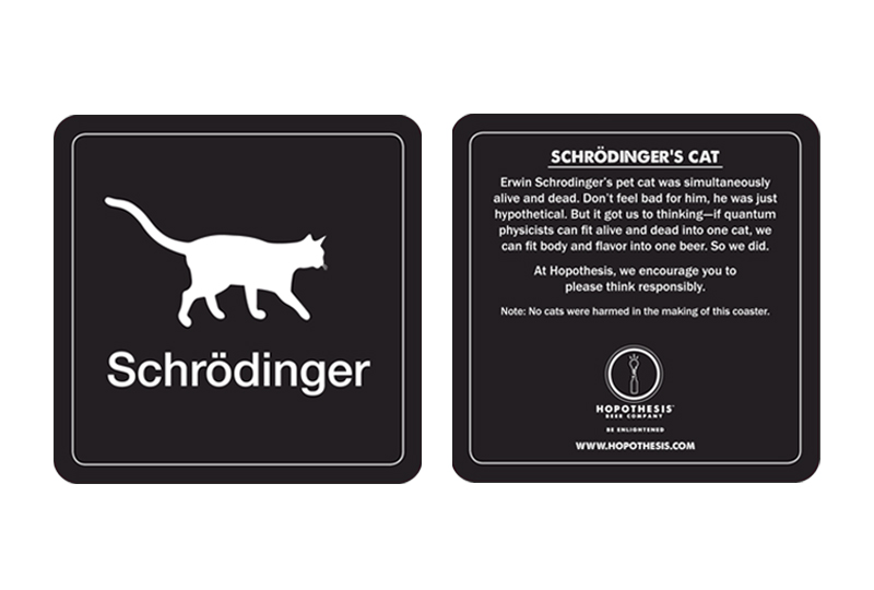 Schrodinger's cat placemat.